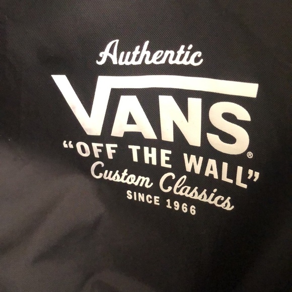 VANS BLACK SNAP FRONT SKATER JACKET MENS SIZE MEDIUM - Picture 3 of 7